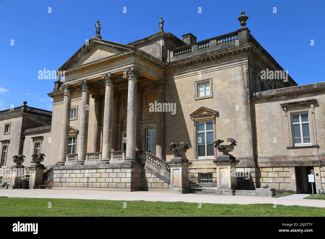 Stourhead House, Stourton con Gasper, Warminster, Wiltshire, Inghilterra, gran Bretagna, Regno Unito, Regno Unito, Europa Foto Stock