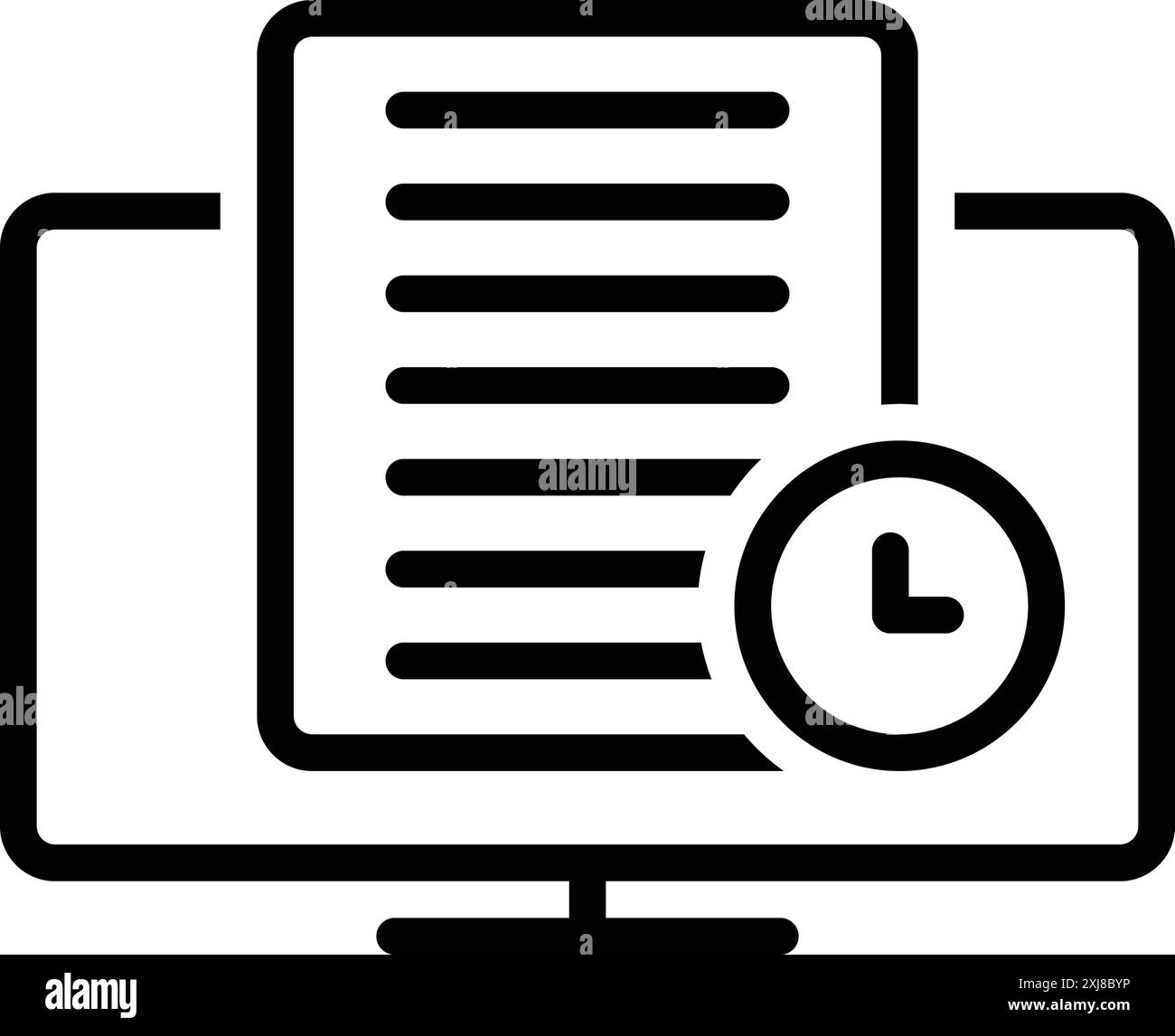 Icona per prontamente, immediatamente Illustrazione Vettoriale