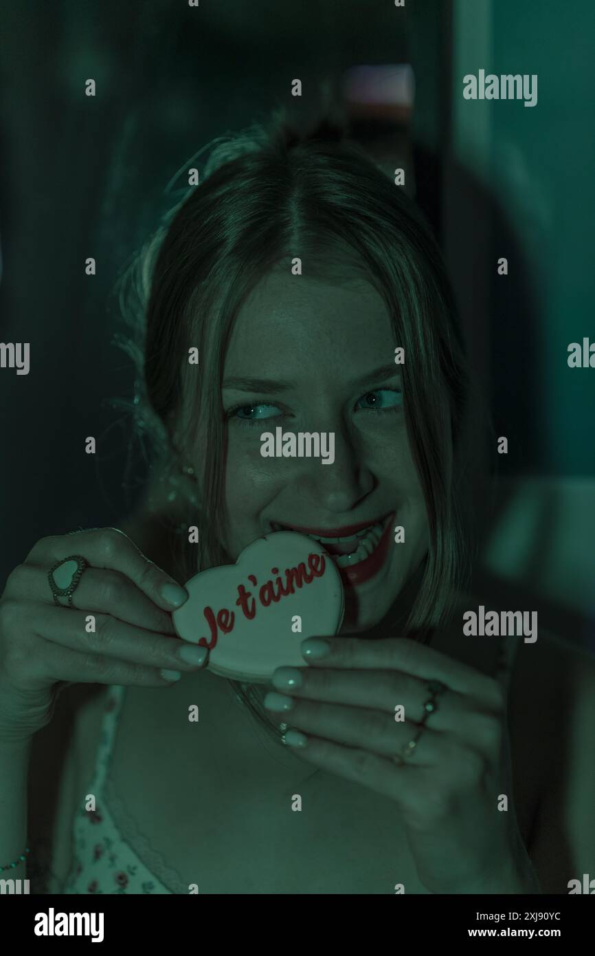 Je t'aime Foto Stock