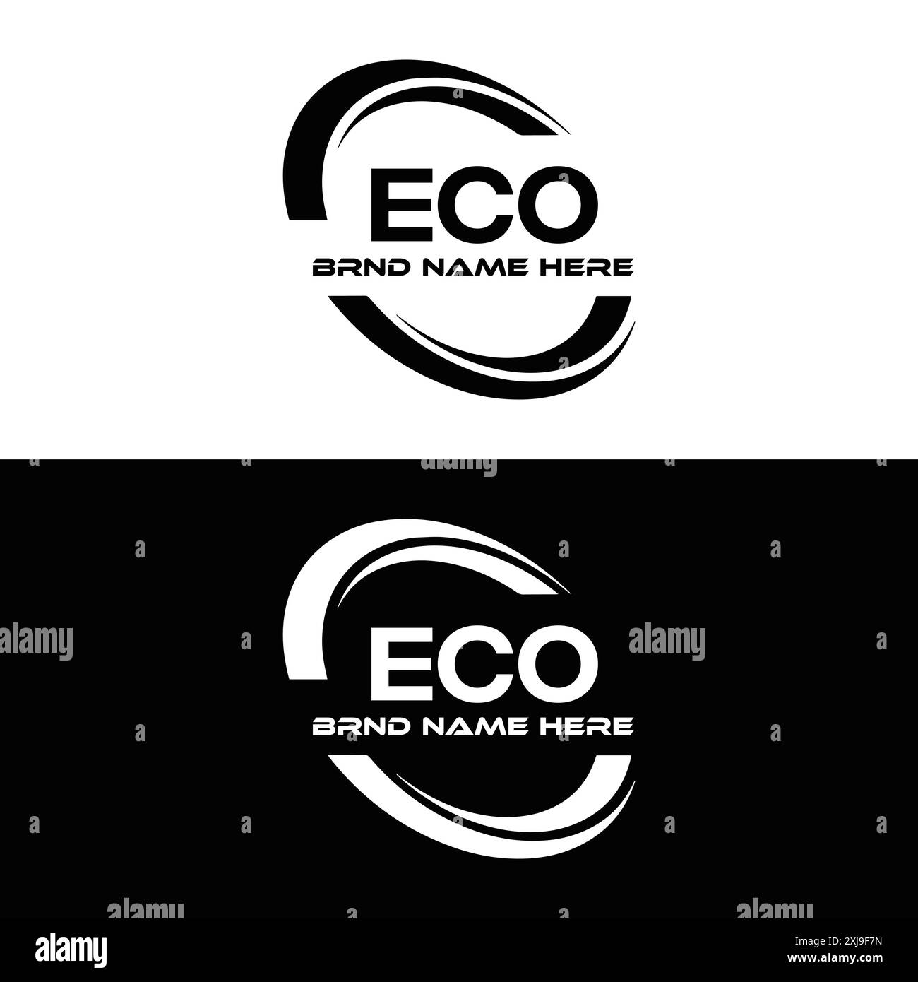 E C o, design e C o, lettera e C o, logo e C o, ECO, lettera ECO, logo ECO, monogramma ECO, logo golden Latter, logo ECO Gold, icona, identità, industria, io Illustrazione Vettoriale