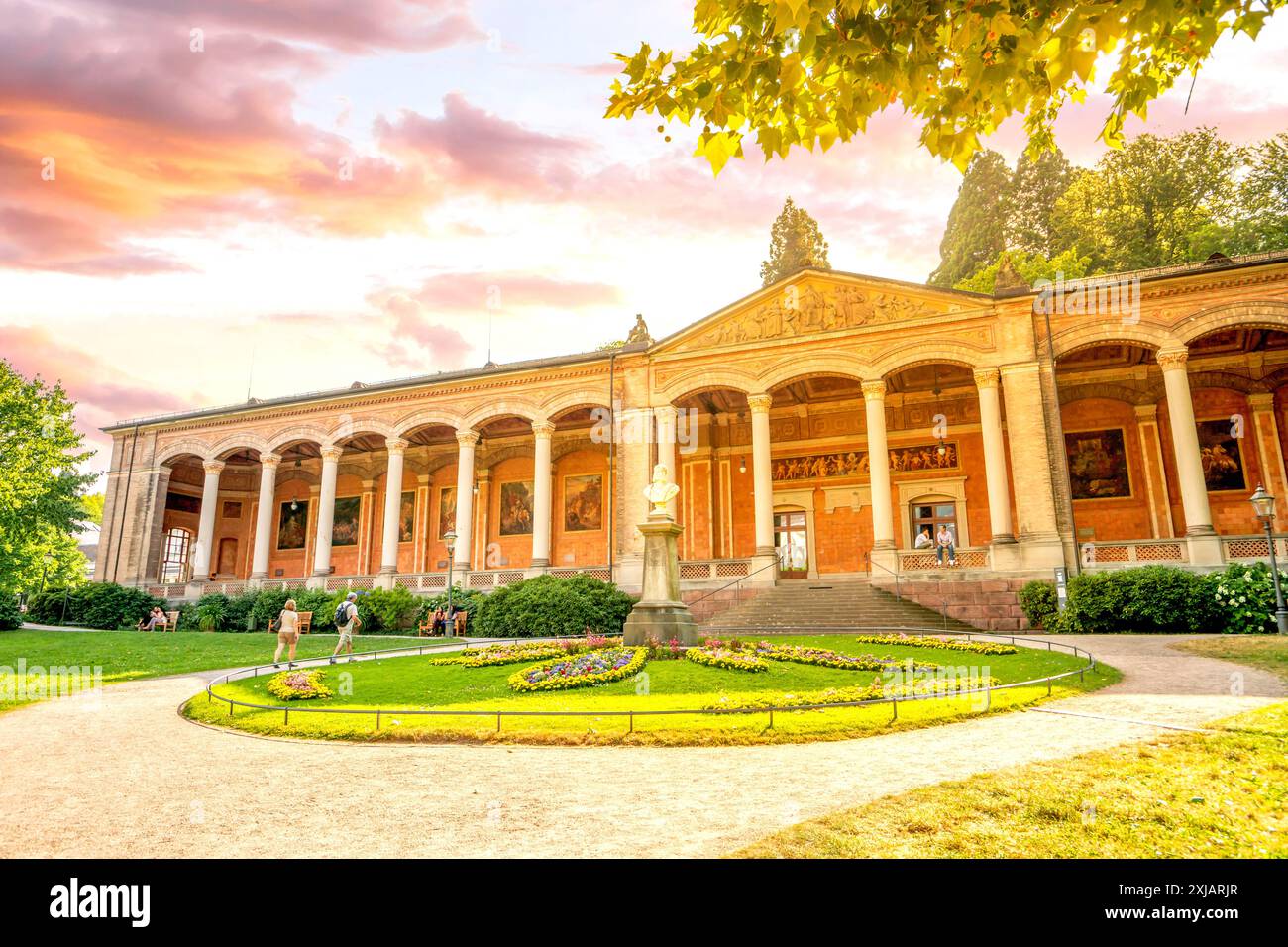 Città vecchia di Baden-Baden, Germania Foto Stock