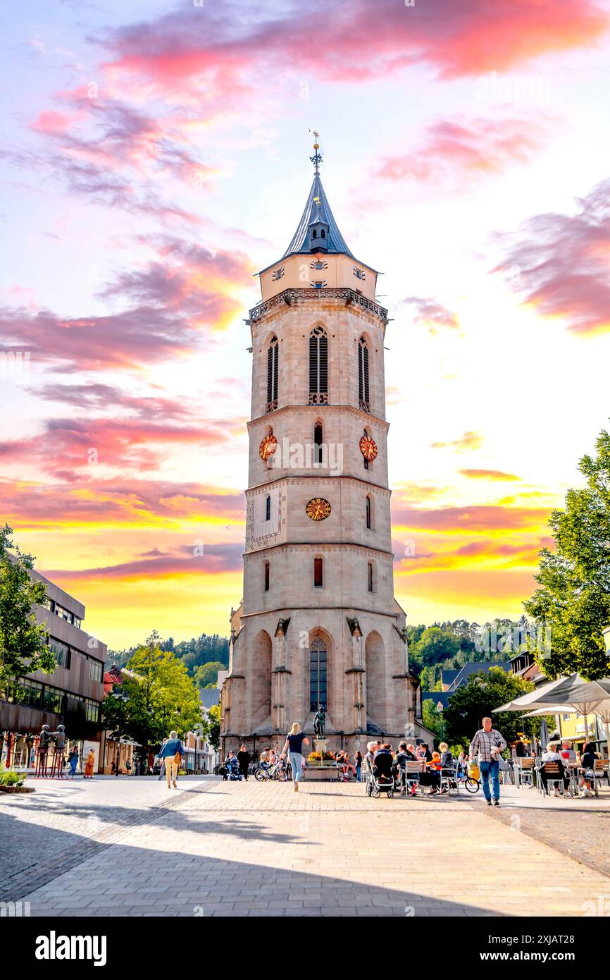 Città vecchia di Baden-Baden, Germania Foto Stock