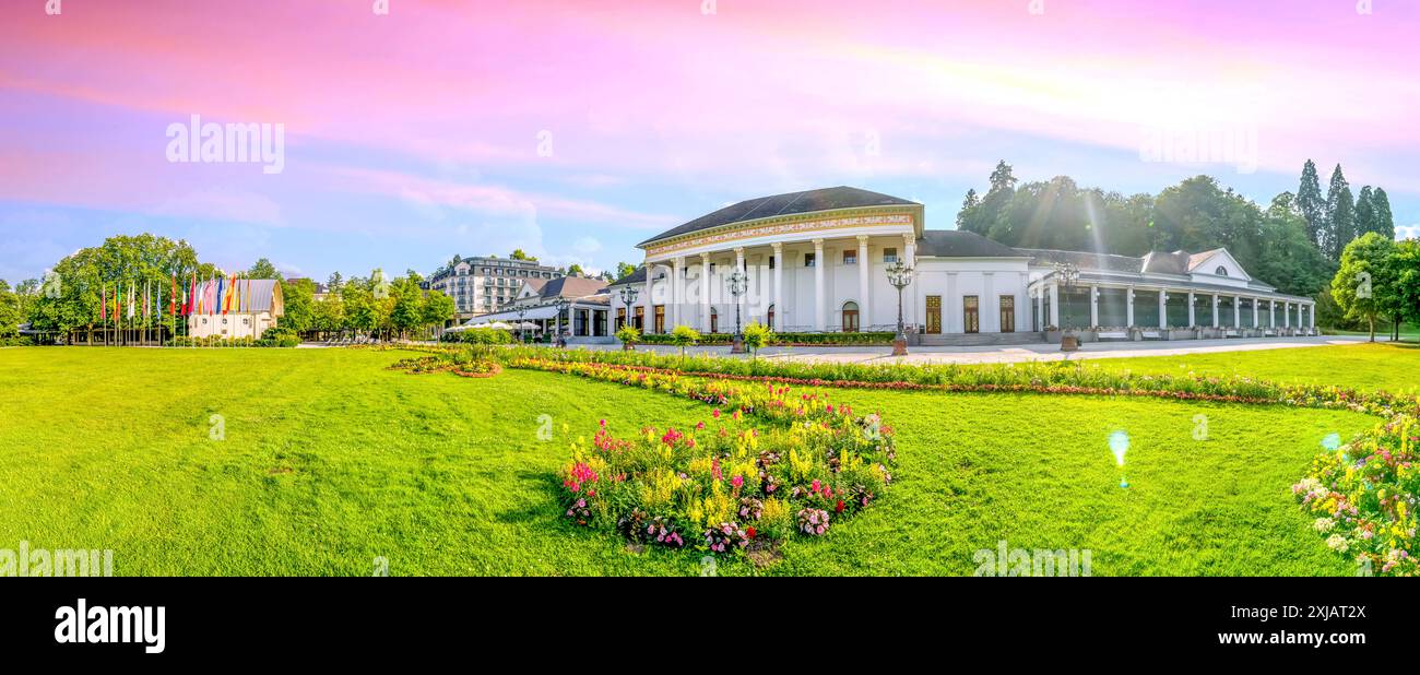 Città vecchia di Baden-Baden, Germania Foto Stock