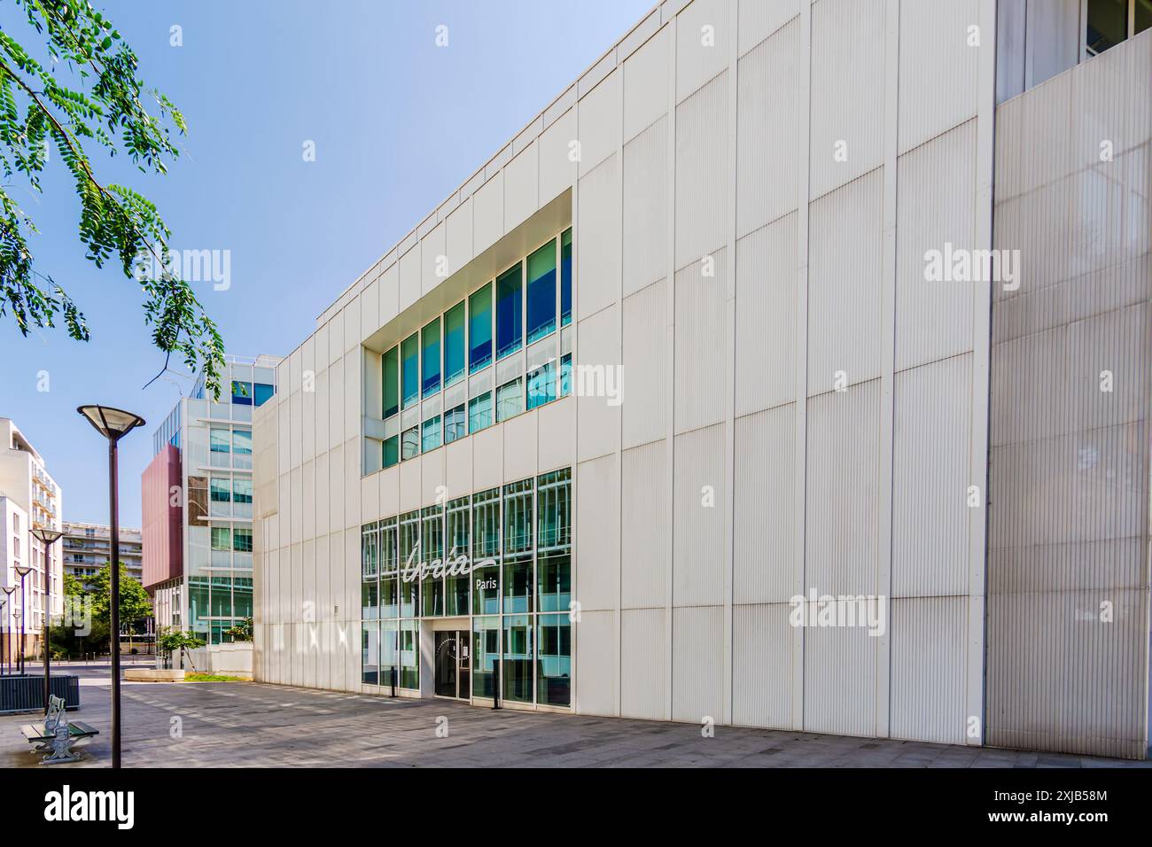 Centro di ricerca dell'INRIA, istituzione scientifica e tecnologica pubblica francese specializzata in matematica e informatica, Parigi, Francia Foto Stock