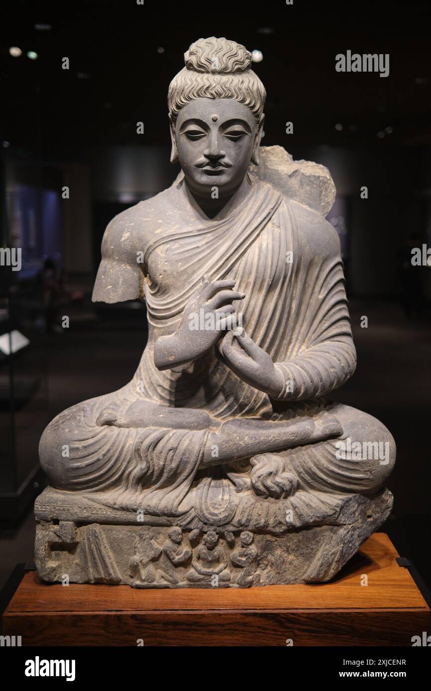 Buddha Figure Tokyo National Museum Ueno Park Tokyo Giappone Foto Stock