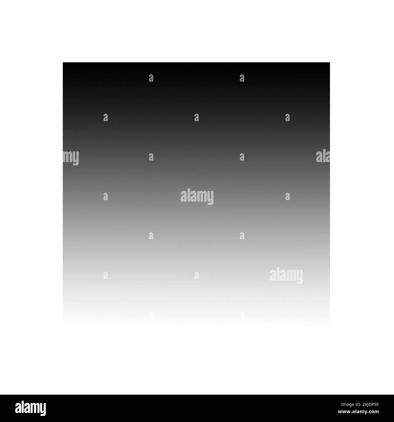 Cornice nera e grigia astratta su sfondo bianco. Design sfumato con bordi zen di forma quadrata. Foto Stock