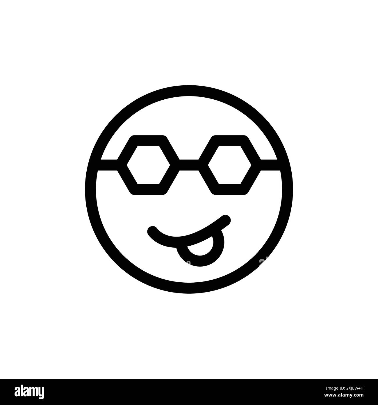 Iconica Emoji di Ayaan semplice simbolo vettoriale piatto contorno del logo della collezione Illustrazione Vettoriale