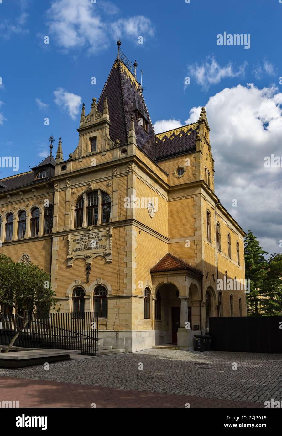 Bagni della città (Franz Joseph Spa) nella città ceca di Liberec Foto Stock