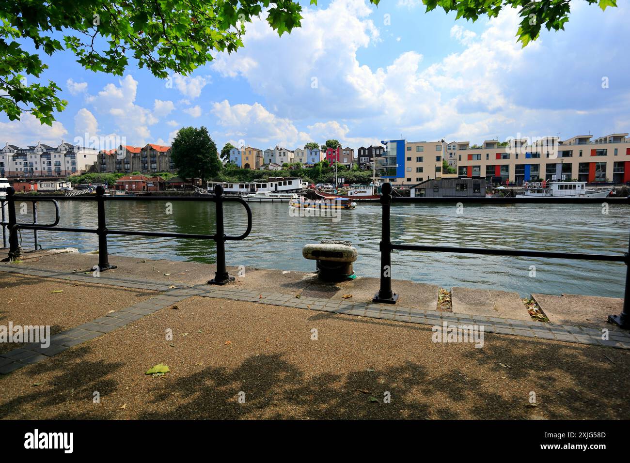 Porto galleggiante, Bristol. Foto Stock