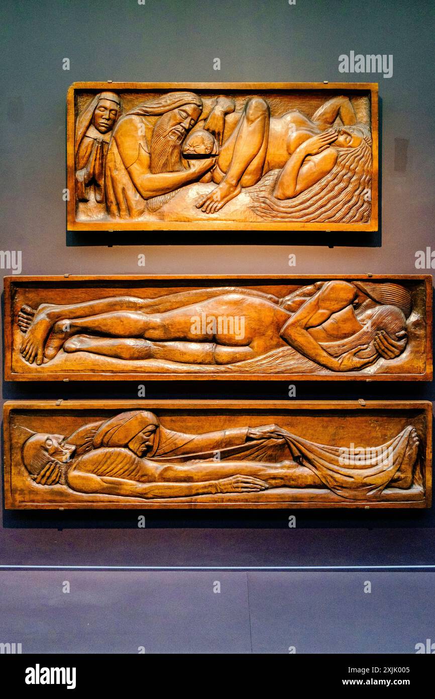 Georges Lacombe nascita, amore e morte, Musée d'Orsay, Ministero francese della Cultura e della comunicazione, Parigi, Francia. Foto Stock