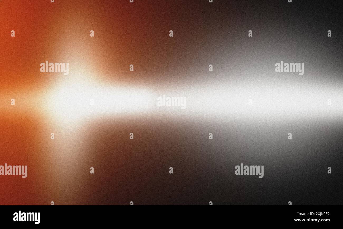 Sfondo astratto con una trama granulosa e un effetto fascio luminoso, perfetto per progetti di arte digitale Foto Stock