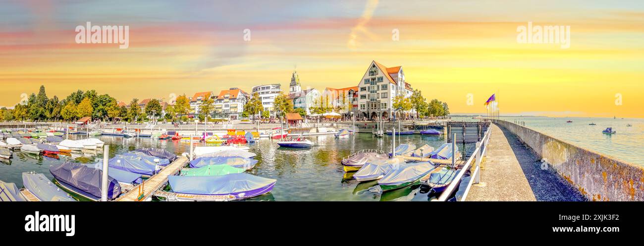 La città vecchia di Friedrichsdorf, Germania Foto Stock