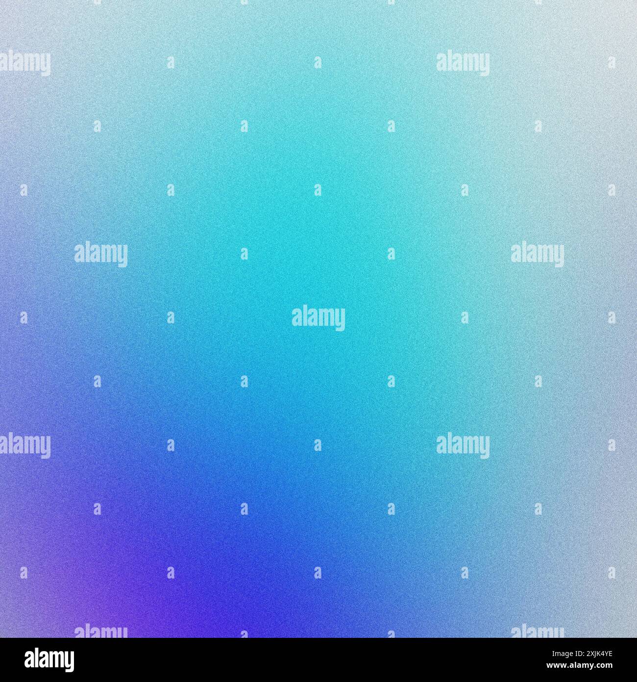 La sfumatura granulosa si fonde con il blu e il viola, creando uno sfondo astratto Foto Stock