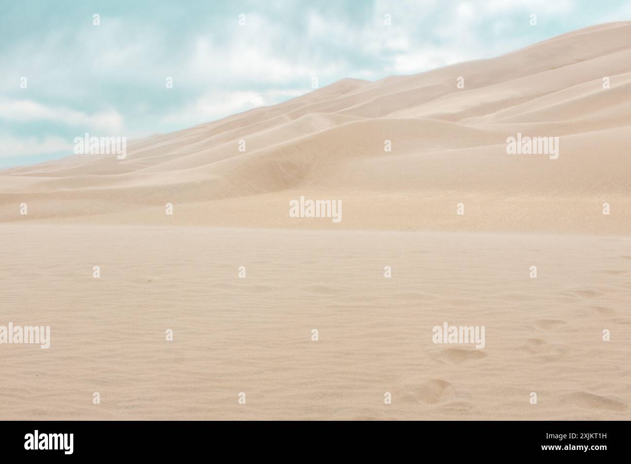 Great Sand Dunes National Park and Preserve Alamosa Southern Colorado North America Tourism Foto Stock