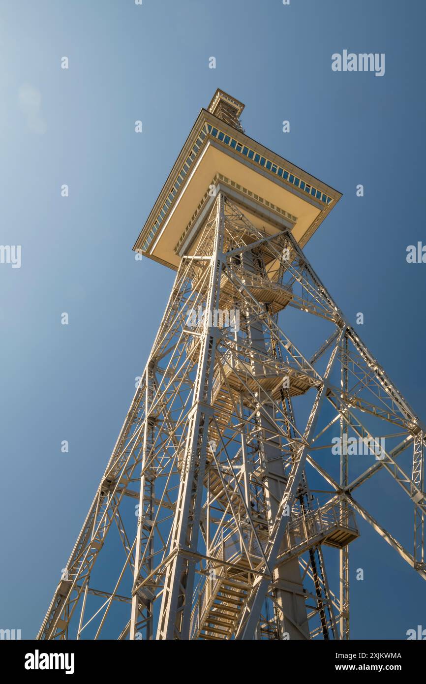 Torre radio di Berlino, Westend, ICC, Messedamm, Centro esposizioni, Berlino, Germania Foto Stock