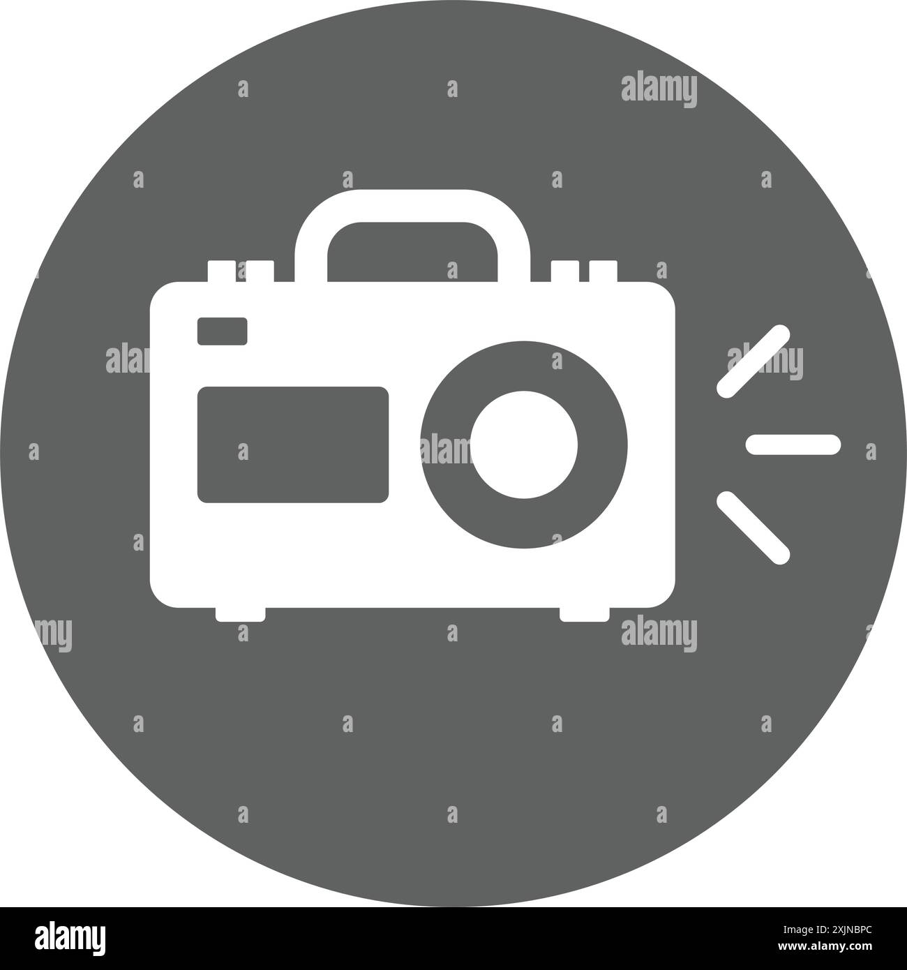 Fotocamera, acquisizione - ideale per la progettazione e lo sviluppo di siti Web, file stampati e presentazioni, materiali promozionali, illustrazioni o qualsiasi tipo Illustrazione Vettoriale