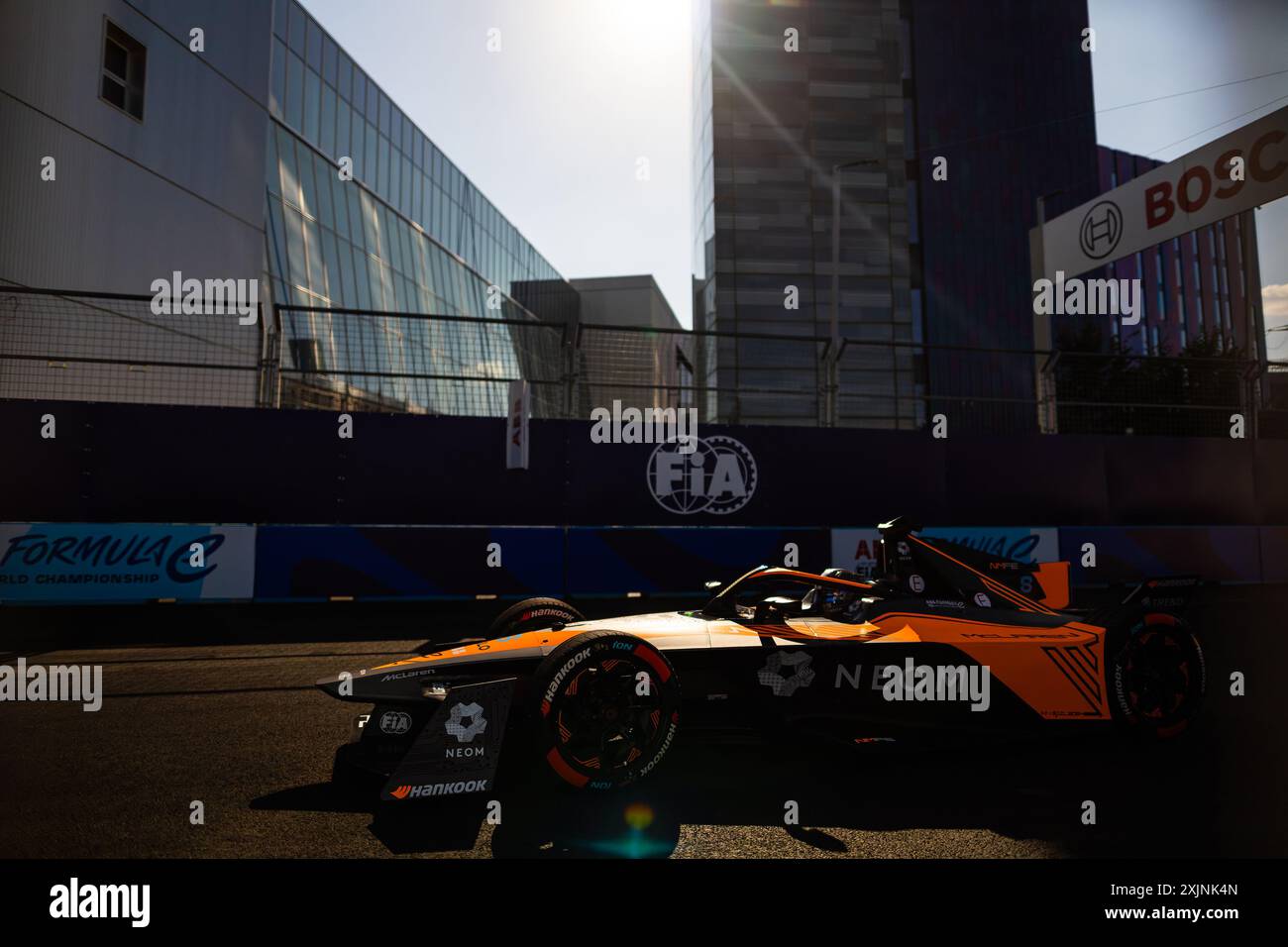 Durante l'ePrix di Londra 2024 di Hankook, decimo incontro del Campionato Mondiale ABB FIA Formula e 2023-24, sull'Excel London dal 18 al 21 giugno 2024 a Londra, Regno Unito - Photo Javier Jimenez / DPPI Foto Stock