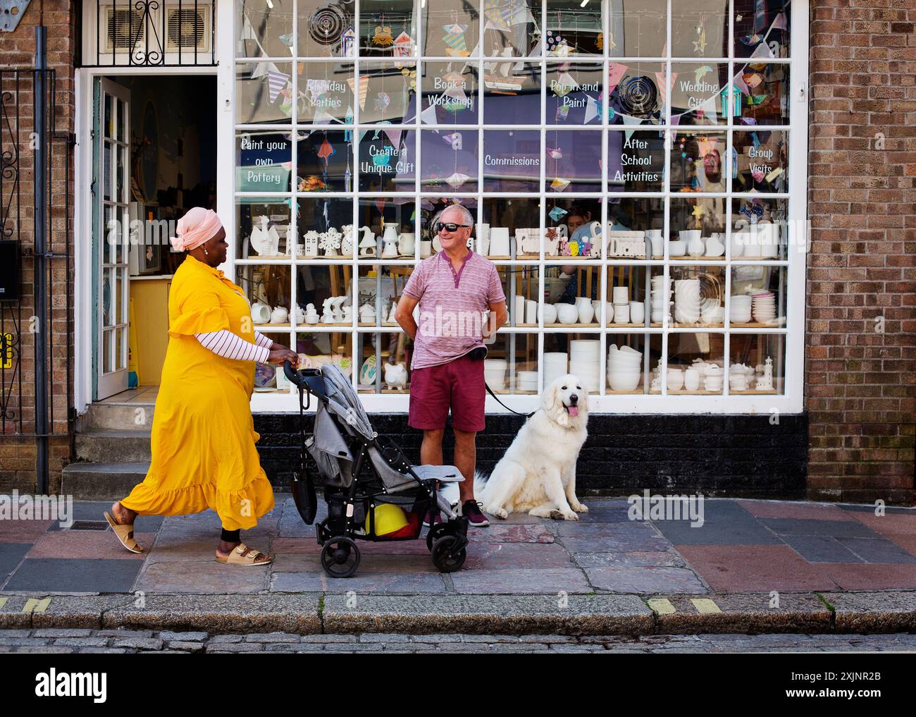 Street photography Foto Stock
