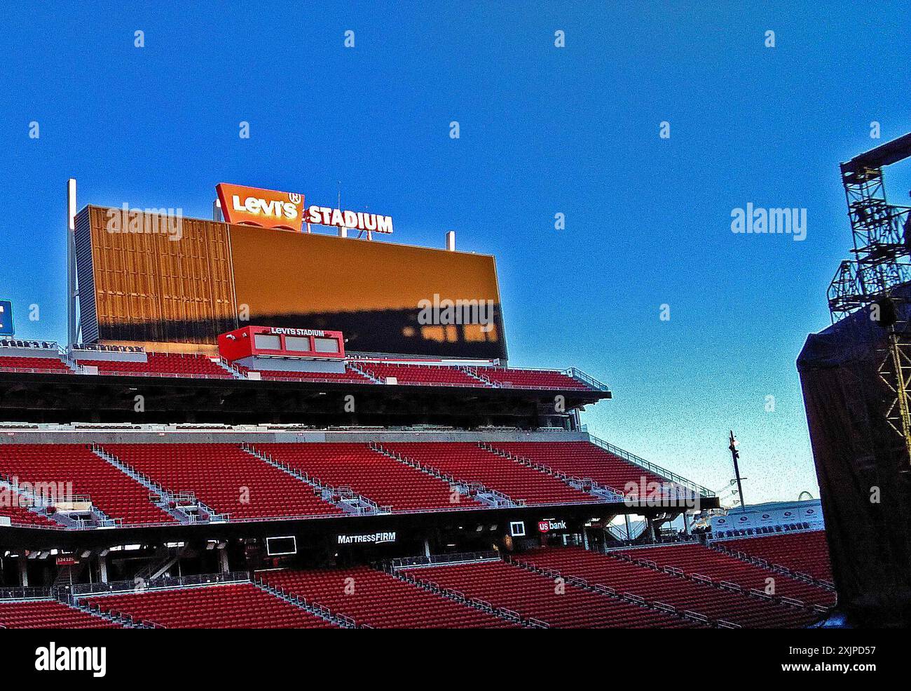 Levi's Stadium a Santa Clara, California Foto Stock