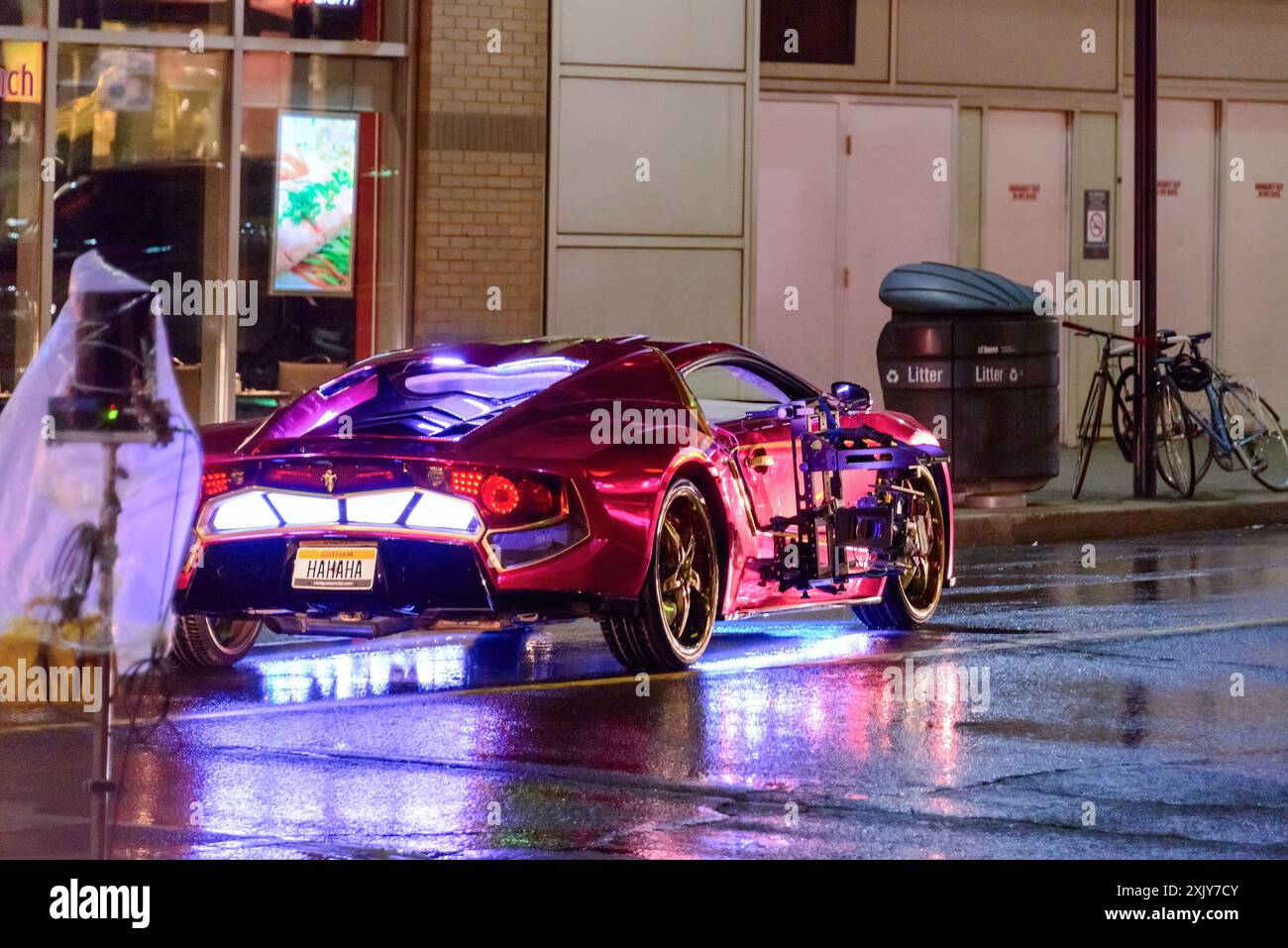 Suicide Squad Movie Production a Toronto, Canada - 25 maggio 2015 Foto Stock