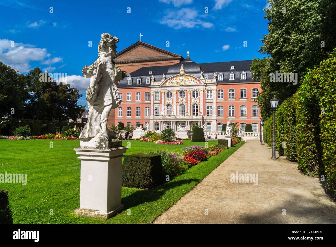 Kurfürstliches Palais, rococò del palazzo elettorale, 1756, Trier, Renania-Palatinato, Germania Foto Stock
