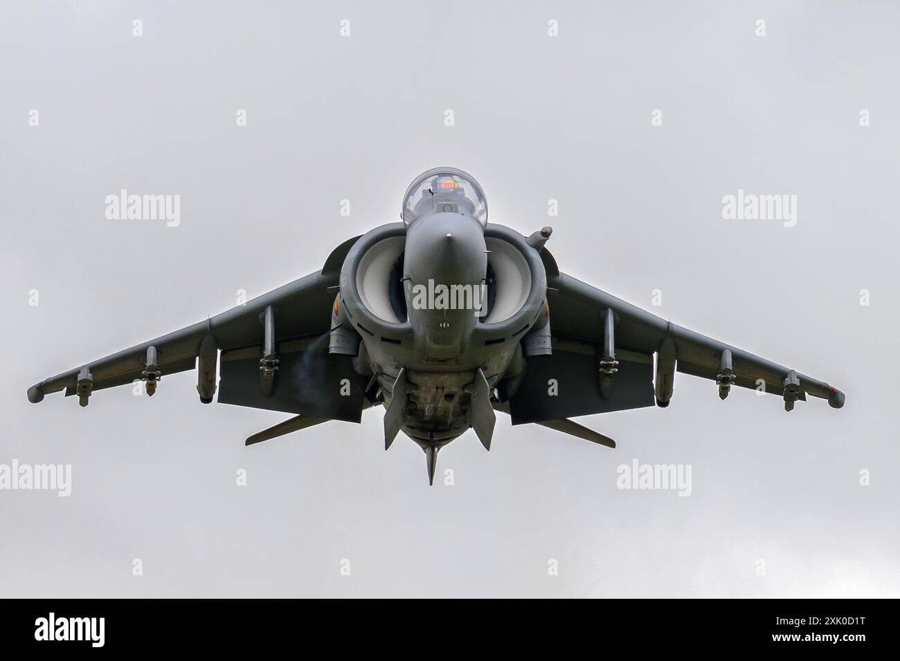 McDonnell Douglas EAV-8B Harrier II della Marina spagnola durante il Royal International Air Tattoo a RAF Fairford, Gloucestershire, Inghilterra, sabato 20 luglio 2024. (Foto: Jon Hobley | mi News) crediti: MI News & Sport /Alamy Live News Foto Stock