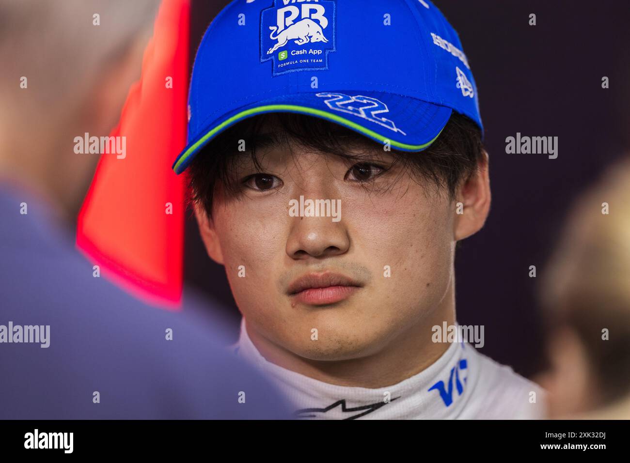 Hungaroring, Mogyorod, Ungheria. 20.July.2024; Yuki Tsunoda del Giappone e Visa Cash App RB Formula One Team durante il Gran Premio d'Ungheria di Formula 1 Foto Stock