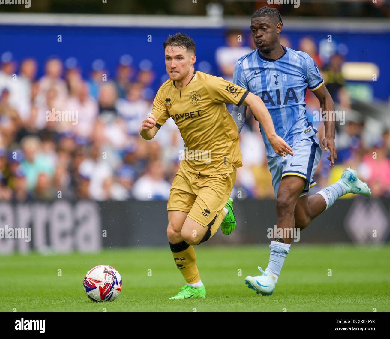 QPR vs. Spurs pre-stagione 20/07/2024 Foto Stock