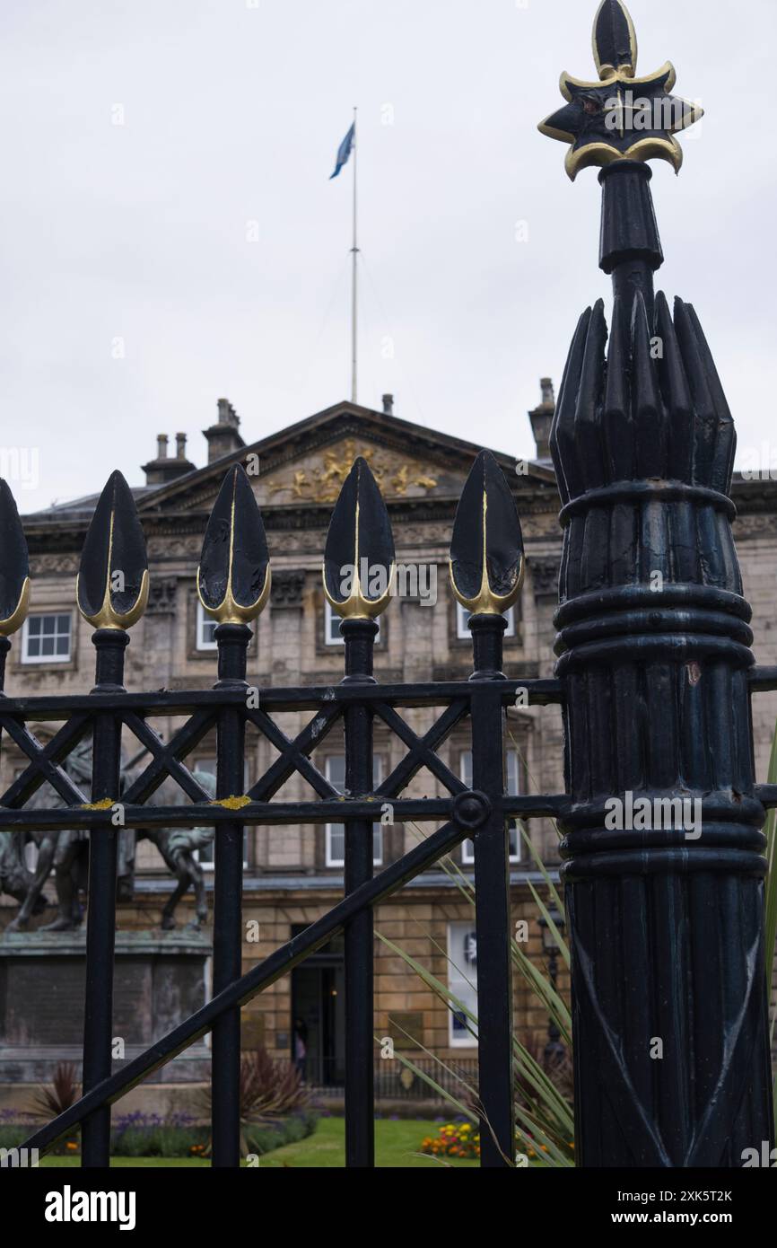 St Andrew's Square, Edimburgo, sede della Royal Bank of Scotland Foto Stock