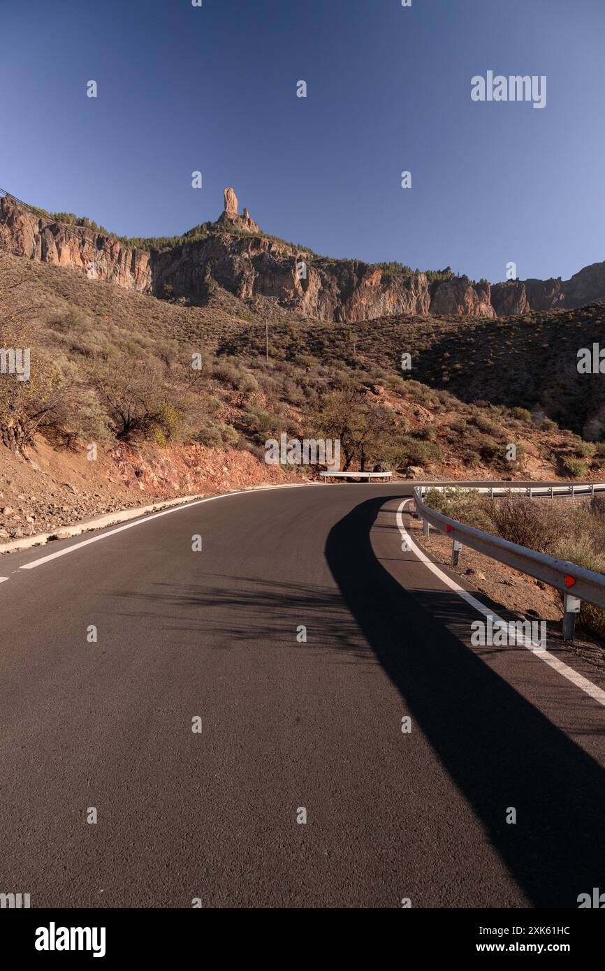 Roque Nublo, Gran Canaria Isole Canarie Foto Stock