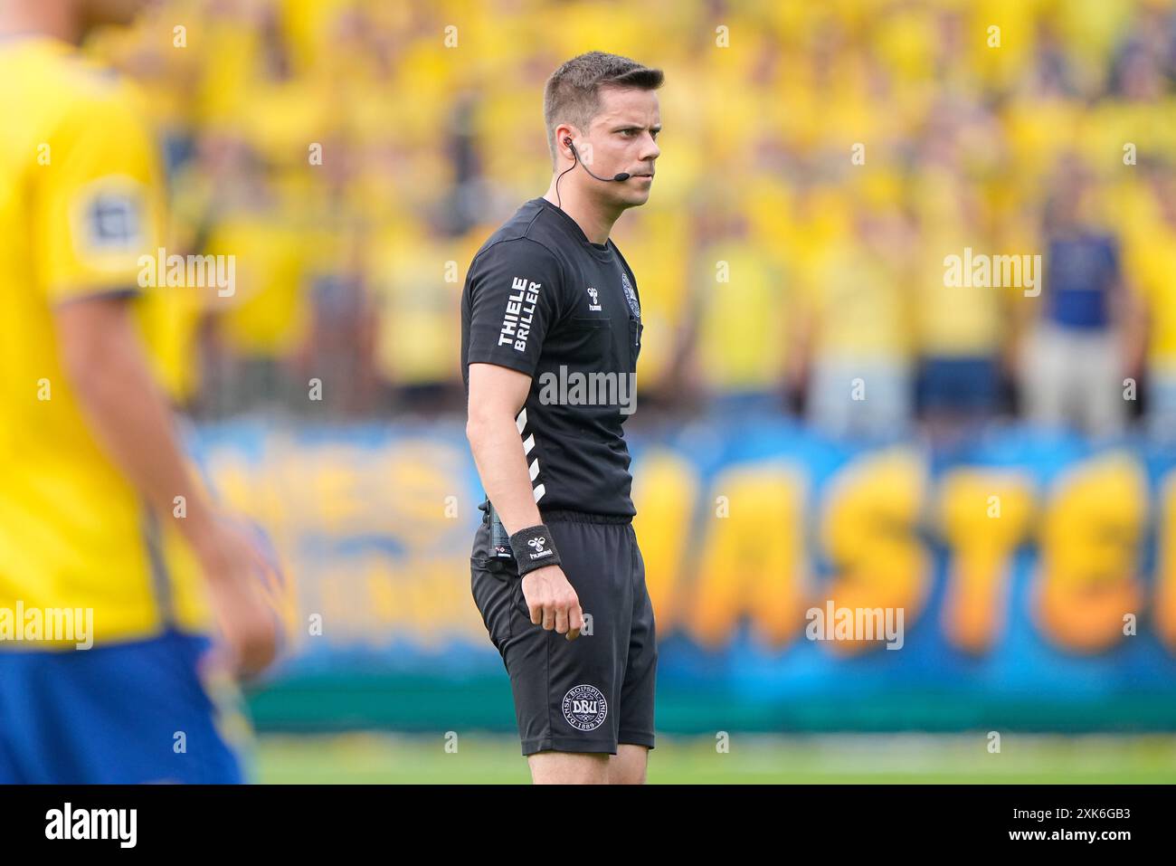 Viborg, Danimarca. 21 luglio 2024. Superliga match tra Viborg FF e Broendby IF all'Energi Viborg Arena domenica 21 luglio 2024. (Foto: Bo Amstrup/Scanpix 2024) credito: Ritzau/Alamy Live News Foto Stock