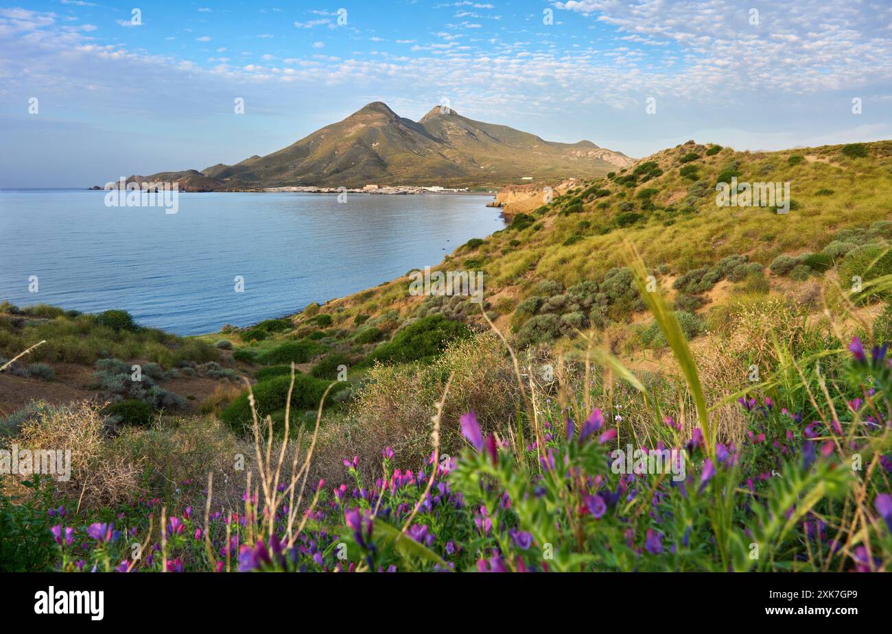 Paesaggio Cabo de Gata Foto Stock