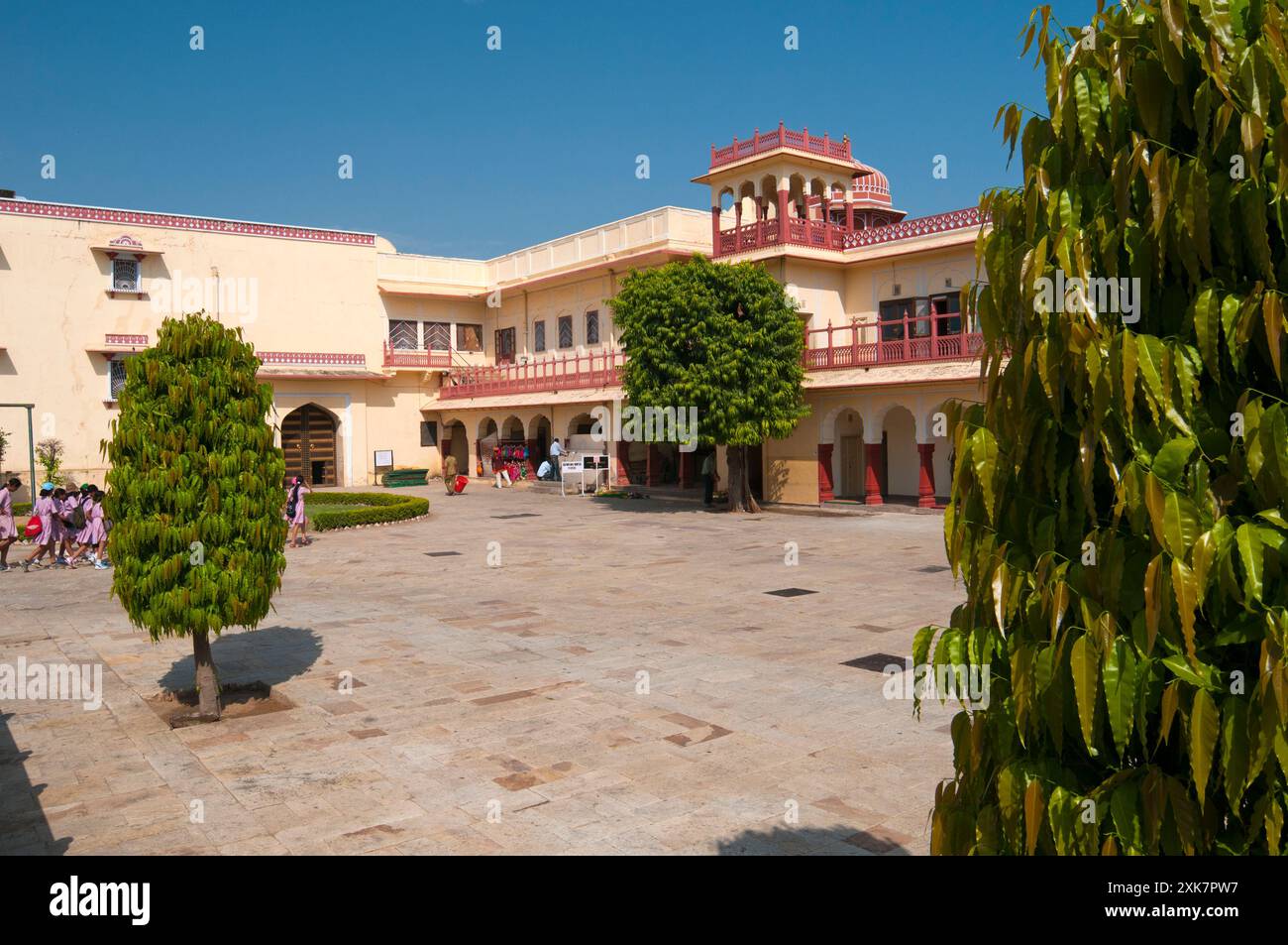 Palazzo di Città di Jai Singh II,Jaipur, Rajasthan, India, Asia del Sud Foto Stock