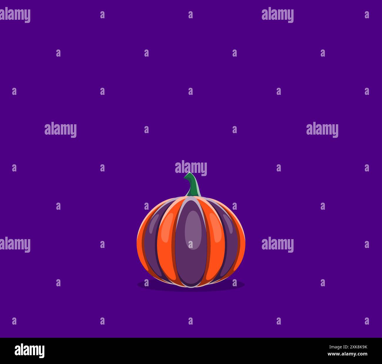 Font di Halloween, punto di zucca o segno di punteggiatura per alfabeto horror, vettore dei cartoni animati. Segni di punteggiatura dei caratteri di Halloween del punto o del punto completo come cr Illustrazione Vettoriale