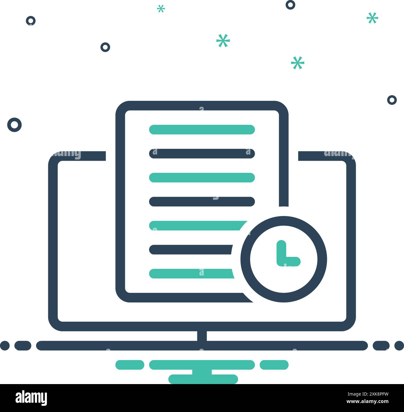 Icona per prontamente, immediatamente Illustrazione Vettoriale