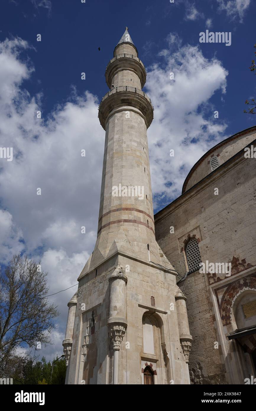 Vecchia Moschea, Eski Cami a Edirne City, Turkiye Foto Stock