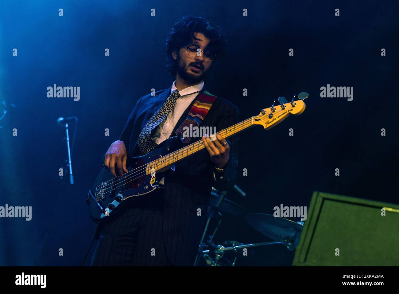 Milano, Italia, 4 aprile 2024. Il duo pop inglese Wasia Project si esibisce dal vivo ad Alcatraz a Milano, Italia. Crediti: Maria Laura Arturi / Alamy Live News Foto Stock