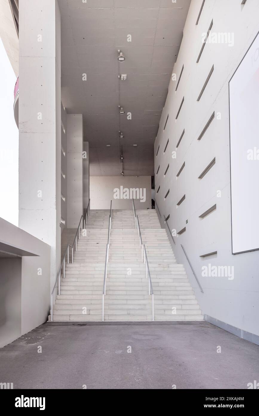 Gli stadi di calcio sono luoghi iconici in città dove si svolgono gli eventi sportivi più emozionanti ed emozionanti del 25 Foto Stock