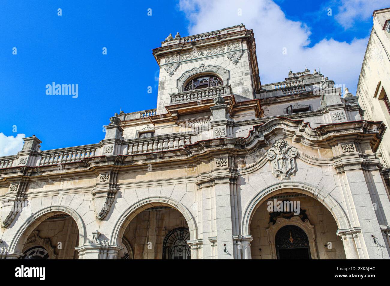 Il brillante patrimonio architettonico dell'Avana vecchia Foto Stock