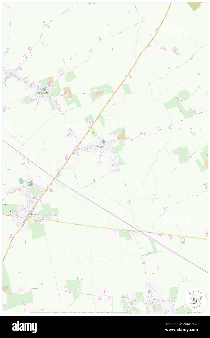 Broxeele, Nord, FR, Francia, Hauts-de-France, N 50 49' 47'', N 2 19' 17'', MAP, Cartascapes Map pubblicata nel 2024. Esplora Cartascapes, una mappa che rivela i diversi paesaggi, culture ed ecosistemi della Terra. Viaggia attraverso il tempo e lo spazio, scoprendo l'interconnessione del passato, del presente e del futuro del nostro pianeta. Foto Stock