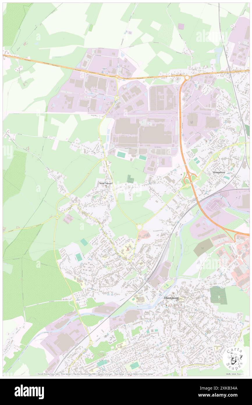 Neuf-Mesnil, Nord, FR, Francia, Hauts-de-France, N 50 15' 57'', N 3 54' 25'', MAP, Cartascapes Map pubblicata nel 2024. Esplora Cartascapes, una mappa che rivela i diversi paesaggi, culture ed ecosistemi della Terra. Viaggia attraverso il tempo e lo spazio, scoprendo l'interconnessione del passato, del presente e del futuro del nostro pianeta. Foto Stock