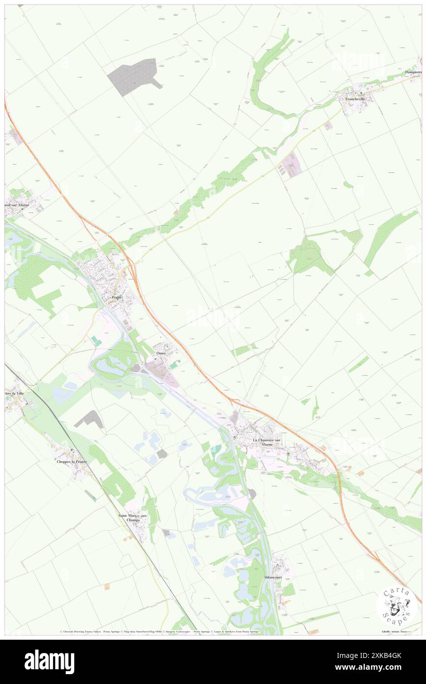 Omey, Marna, FR, Francia, Grand Est, N 48 50' 57'', N 4 29' 40'', MAP, Cartascapes Map pubblicata nel 2024. Esplora Cartascapes, una mappa che rivela i diversi paesaggi, culture ed ecosistemi della Terra. Viaggia attraverso il tempo e lo spazio, scoprendo l'interconnessione del passato, del presente e del futuro del nostro pianeta. Foto Stock