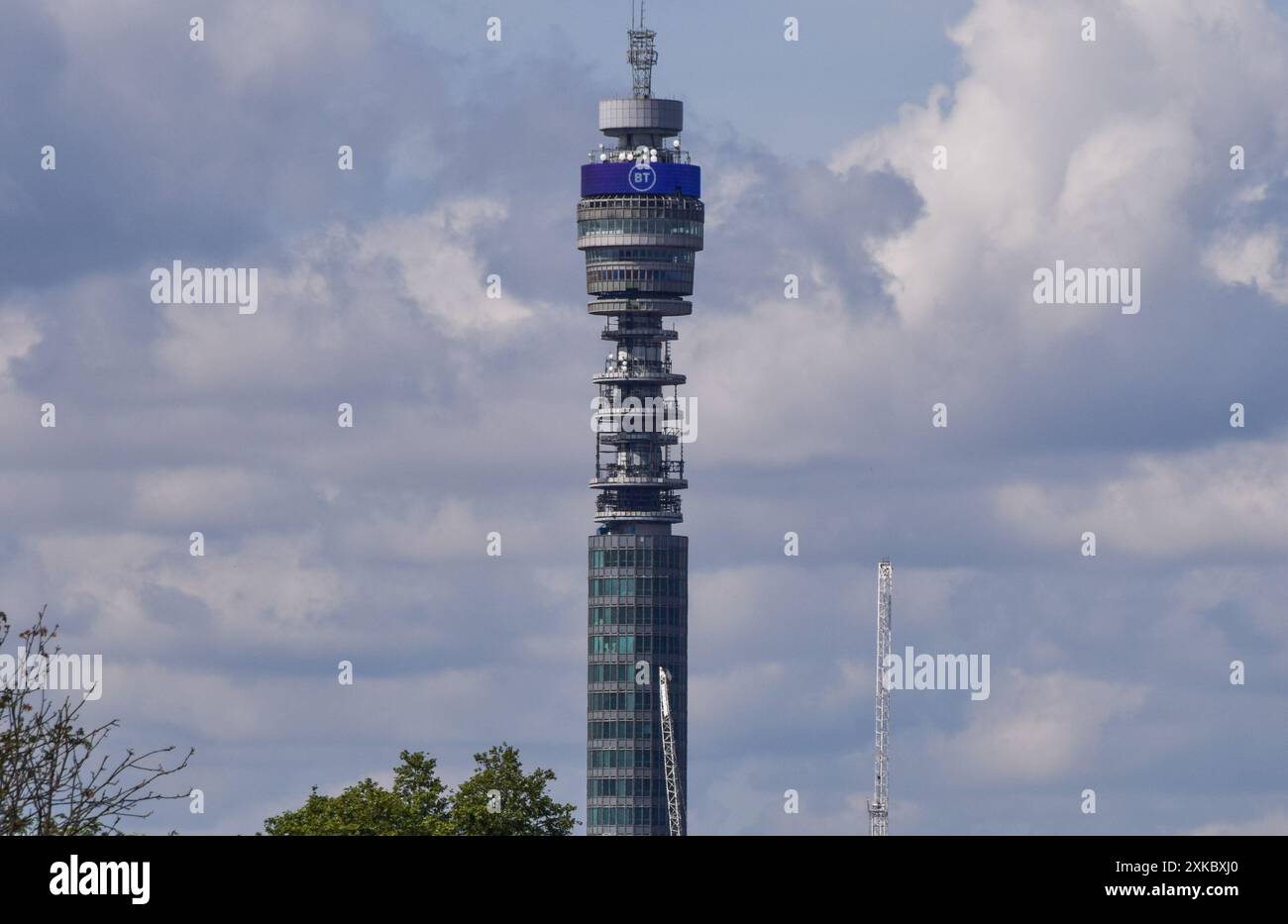 Londra, Regno Unito. 11 luglio 2024. Vista generale della torre BT. Credito: Vuk Valcic/Alamy Foto Stock