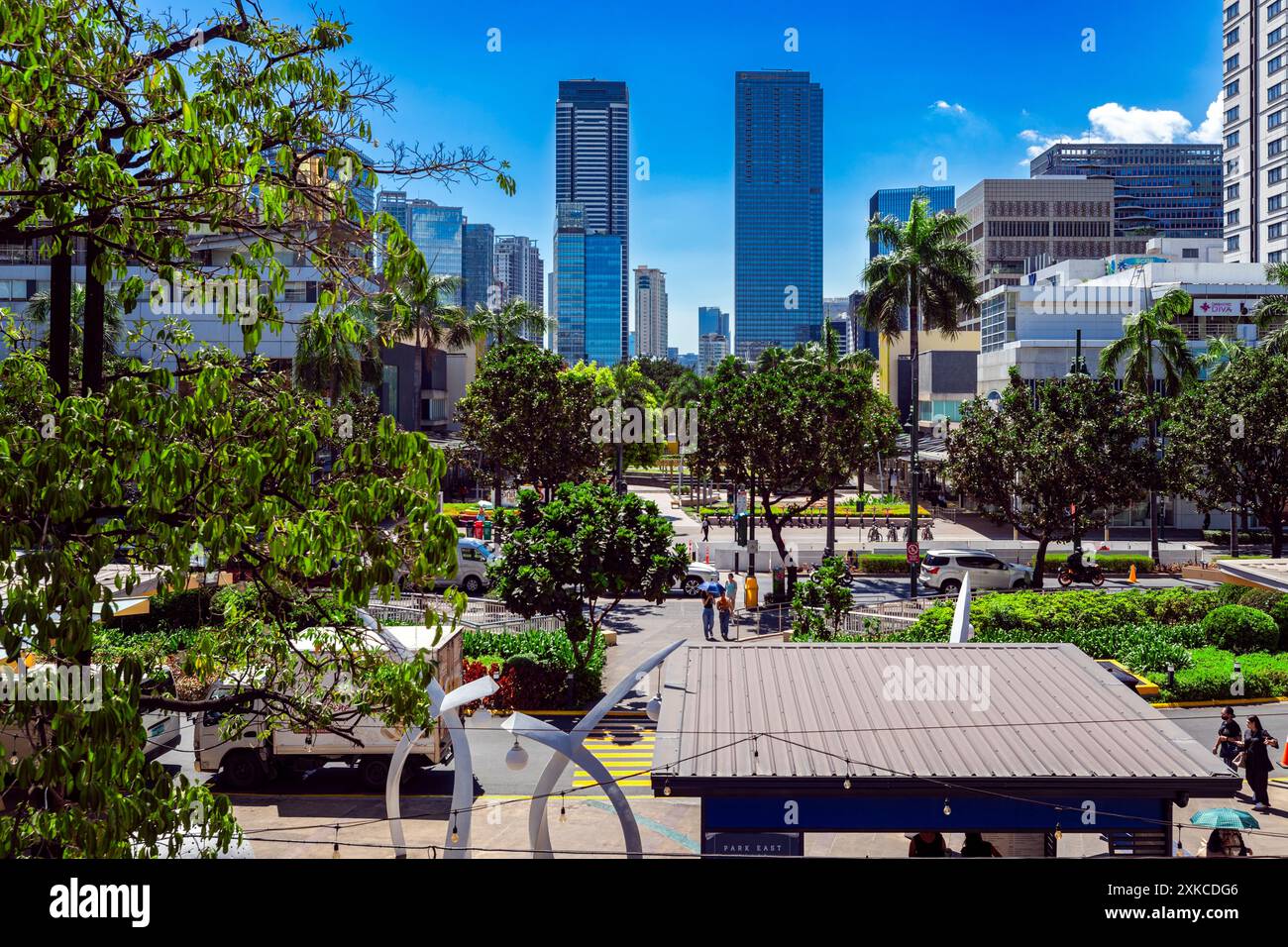 Bonifacio Global City High Street, BGC, Manila, Filippine Foto Stock