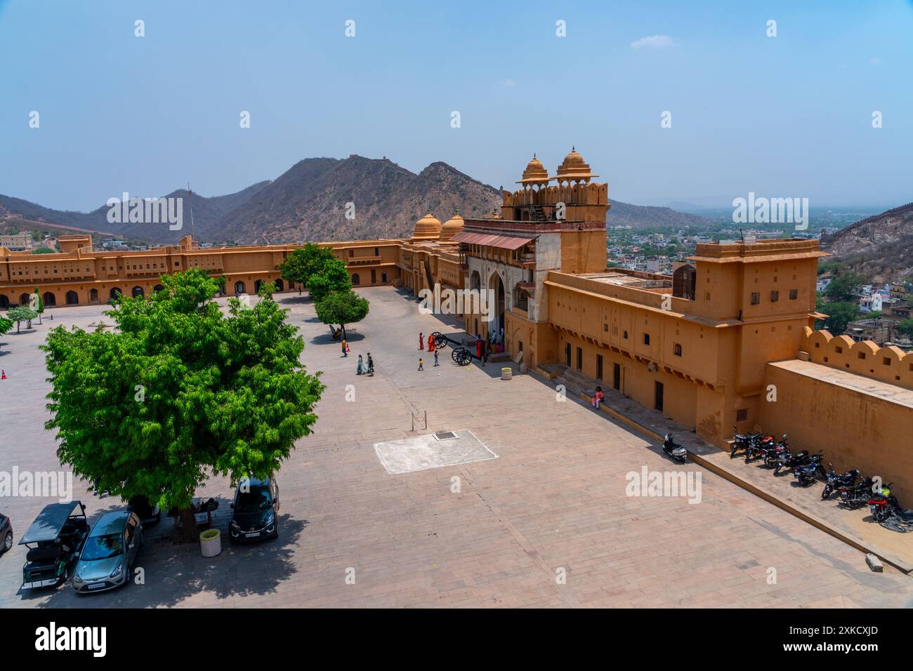 Amber Fort Rajasthan, Jaipur, India Foto Stock