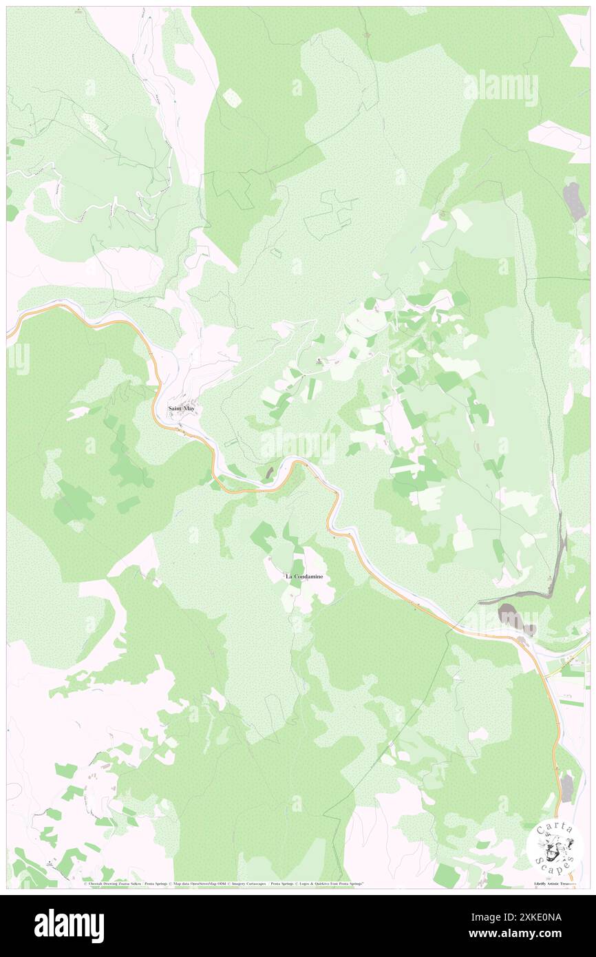 Saint-May, Drôme, FR, Francia, Alvergne-Rhône-Alpes, N 44 25' 36'', N 5 19' 5'', MAP, Cartascapes Map pubblicata nel 2024. Esplora Cartascapes, una mappa che rivela i diversi paesaggi, culture ed ecosistemi della Terra. Viaggia attraverso il tempo e lo spazio, scoprendo l'interconnessione del passato, del presente e del futuro del nostro pianeta. Foto Stock