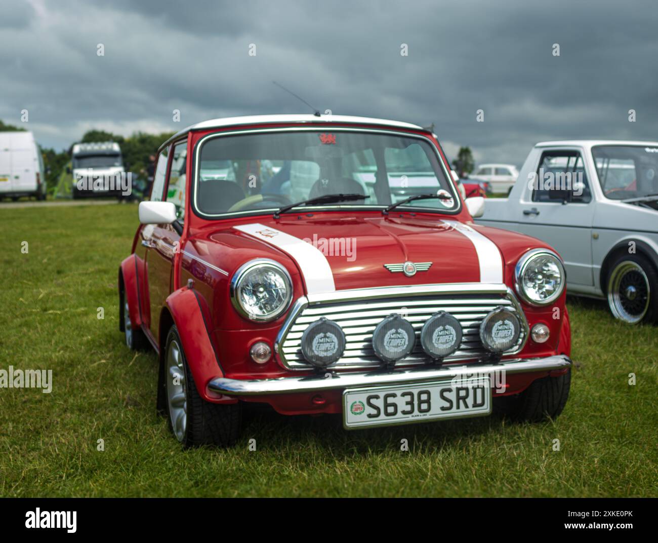Mini Cooper Rover 1998 - all'Anglesey Showground Autofest Show Foto Stock