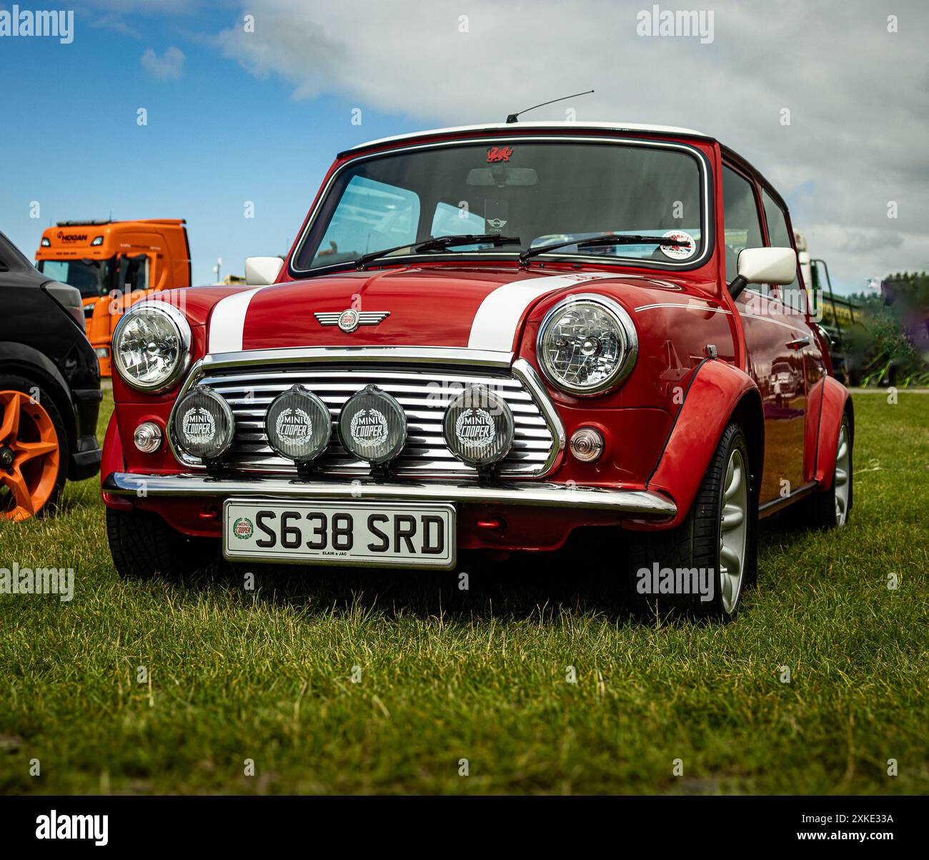 Mini Cooper Rover 1998 - all'Anglesey Showground Autofest Show Foto Stock