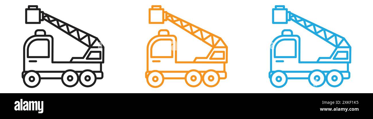 icona carrello di soccorso, logo vettoriale, collezione o gruppo pacchetto Illustrazione Vettoriale