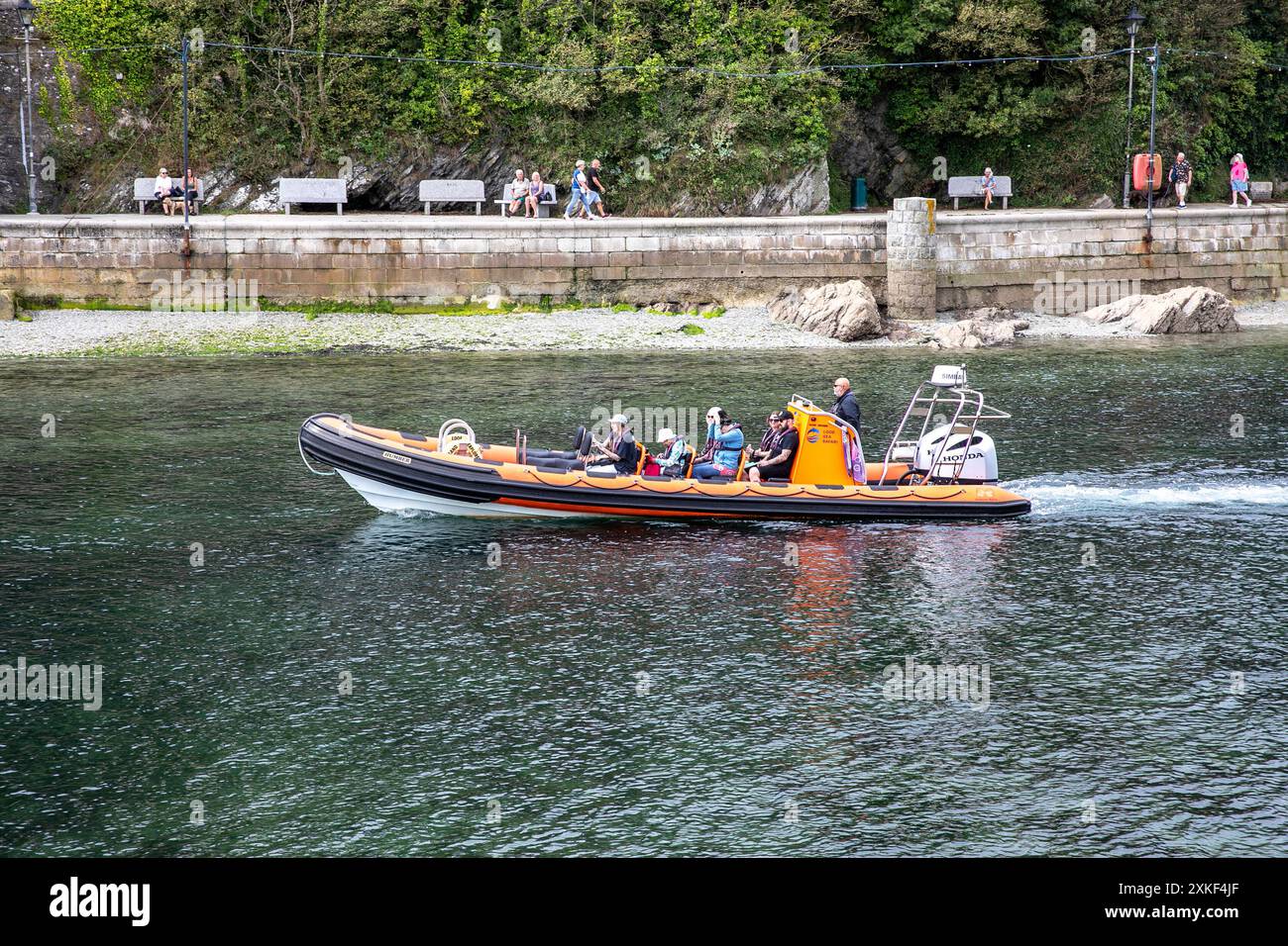 Looe, Cornovaglia, Inghilterra, città costiera della Cornovaglia e popolare destinazione di vacanza, Regno Unito, 2023 Foto Stock